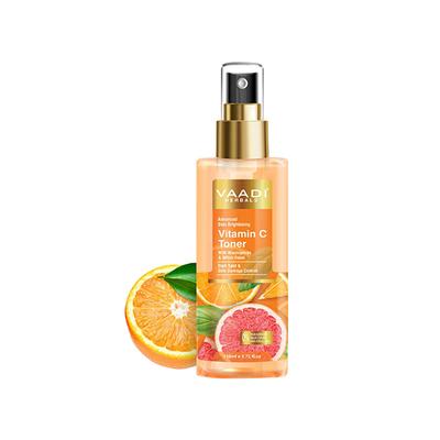 Vaadi Herbals Vitamin C Toner - Tighten Pores & Brightens Skin - Alcohol Free 110 ml - Toners