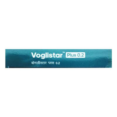 VOGLISTAR PLUS 0.2 Tablet 15's - Diabetes-Ant