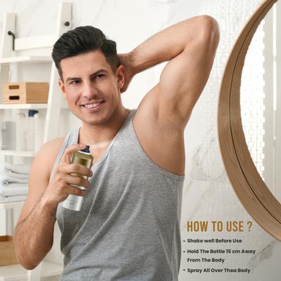 French Essence Deodorant Body Spray - Jazz 150 ml - Perfumes (Edt/Edp)