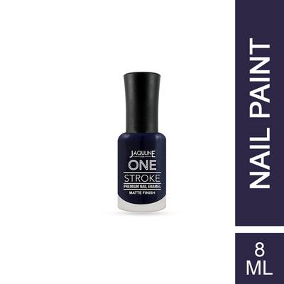Jaquline USA One Stroke Premium Nail Enamel So Blue J24 8 ml - Nail Polish
