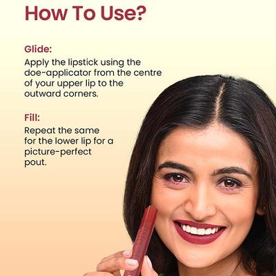 Swiss Beauty Mudpie Lipstick-Brown Mush 3 gm - Lipsticks