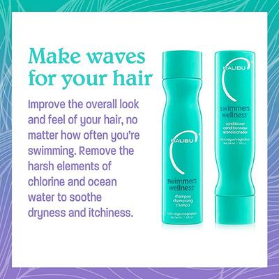 Malibu C Swimmers Wellness Collection Kit 560 ml - Hair Treatment