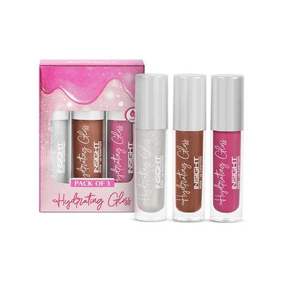 Insight Cosmetics Hydrating Gloss 11 gm 3's - Lip Glosses