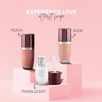 Lotus Make-Up Proedit Tinted Lip Oils enriched with Hyaluronic Acid PLO 01 Peach Non Sticky 6.5 ml - Creams/Oils/Lotions