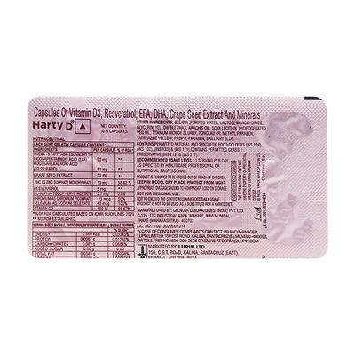 Harty D Capsule 10'S - Supplements-Vam