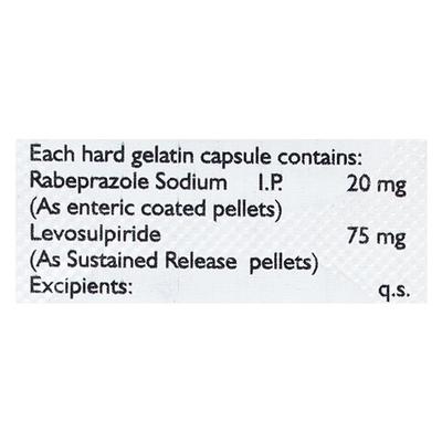 Rafron L 75/20mg Capsule 10'S - Ulcer/Reflux/Flatulence-Aaa
