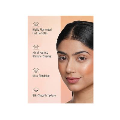 Swiss Beauty Ultra Blush Palette Shade-5 16 gm - Blushes