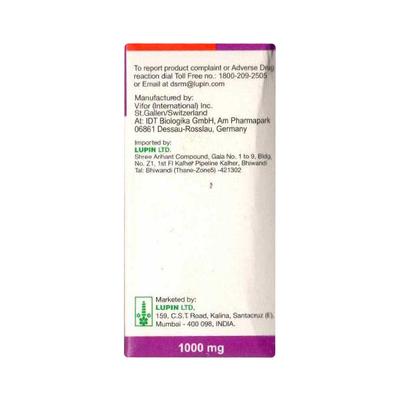 FERINJECT 1000 Injection 20ml - Iron Supplement/Anaemia-Vma