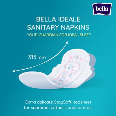 Bella Ideale Stay Softi Night Pads 14's - Ultra thin - Sanitary Napkins