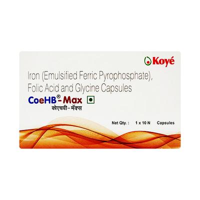 COEHB MAX Capsule 10's - Supplements-Vam