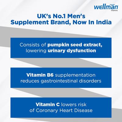 Wellman 70+ Multi-Vitamin Gluten Free Tablet 30's - Multi-Vitamins