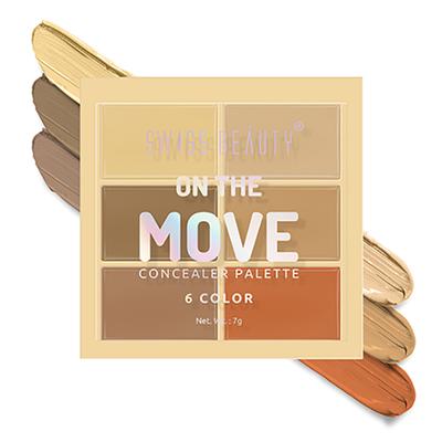 Swiss Beauty On the Move Concealer Palette - (Medium Beige) 7 gm - Concealer