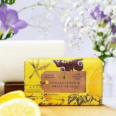 The English Soap Company - Anniversary Sicilian Lemon and Sweet Orange Soap 190 gm - Soaps
