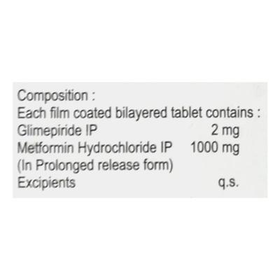 Glimestar M2 Forte Tablet 30'S - Diabetes-Ant