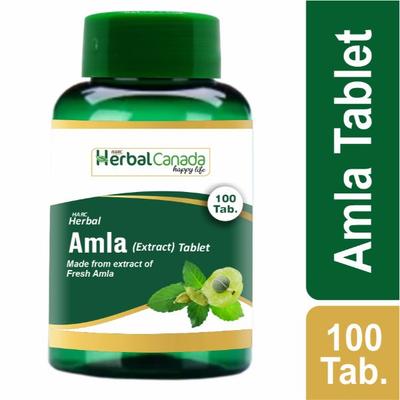 Herbal Canada Amla Tablet 100's - Pure Herbs