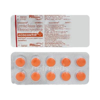 Acocontin 75mg Tablet 10'S - Cough And Cold-Cou