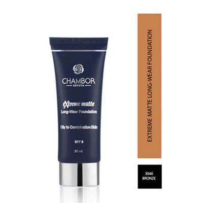 Chambor Extreme Matte Long - Wear Foundation Make Up - Bronze 30 ml - Foundation