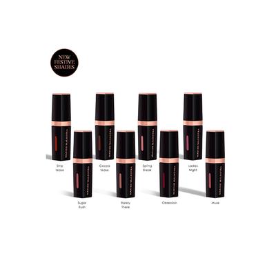 Manish Malhotra Beauty By MyGlamm Liquid Matte Lipstick-Obsession 1 gm - Liquid Lipsticks