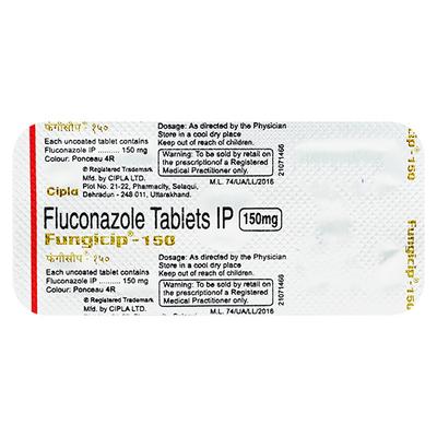 Fungicip 150mg Tablet 1'S - Fungal Infections-Anf