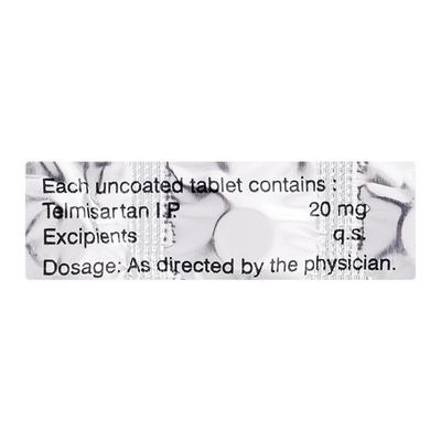 Telista 20mg Tablet 15'S - Hypertension-Ang