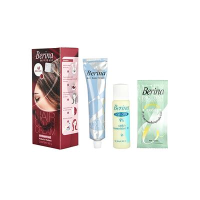 Berina A8 Bergundy Hair Color Cream 60 gm - Crème