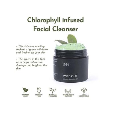 ENN Wipe Out Chlorophyll Cleanser And Illuminous Oil Free Day Moisturiser kits 100 gm - Facial Kits