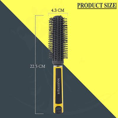 Majestique Round Hair Brush for Blow Drying - Wet or Dry Hair, No More Tangle - Color May Vary 1's - Hair Brushes