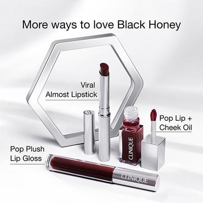 Clinique Pop Lip + Cheek Oil In Black Honey 7 ml - Lip Glosses