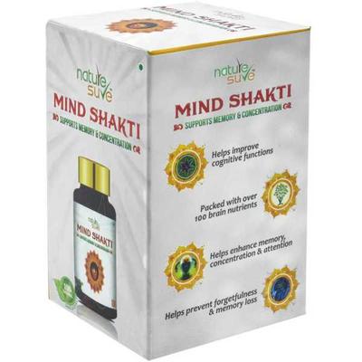 Nature Sure Mind Shakti Tablet 60's - Vital Health