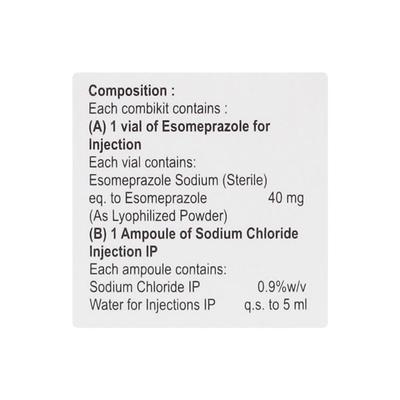 ESILOC IV Injection 1's - Ulcer/Reflux/Flatulence-Aaa