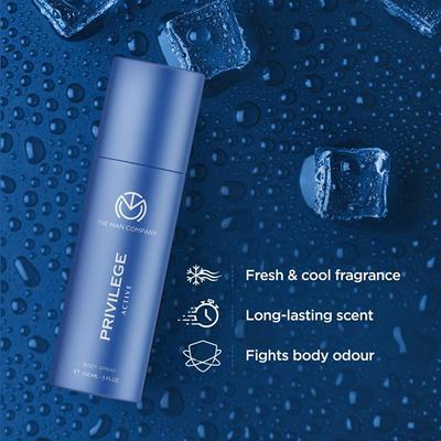The Man Company Privilege Active Body Spray 150 ml - Men Perfumes (Edt/Edp)