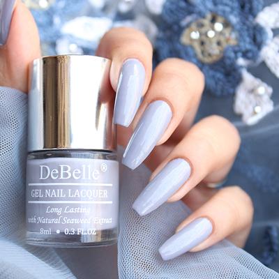 DeBelle Gel Nail Lacquer Sombre Grey Grey Nail Polish 8 Ml 8 ml - Nail Polish