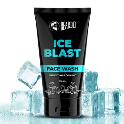 Beardo Energizing & Cooling Face Wash - Ice Blast 100 ml - Face Washes