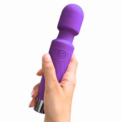 Libertee Body Massager Rechargeable 12 Modes Violet 1's - Massagers And Vibrators