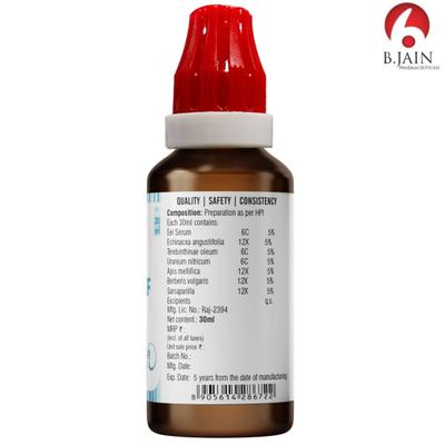 Bjain Omeo Cret Relief Drops 30 ml - Homeopathic Drops