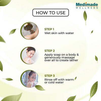 Medimade Ginger & Tea Tree Premium Soap (Pack of 3) 1's - Soaps
