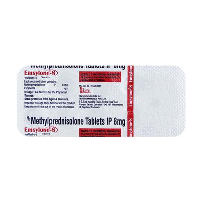 EMSYLONE 8 Tablet 10's - Hormonal Therapy-Cor