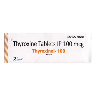 THYROXINOL 100 Tablet 120's - Hypothyroidism
