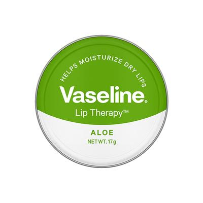 Vaseline Lip Tins Aloe 17 gm - Lip Scrubs