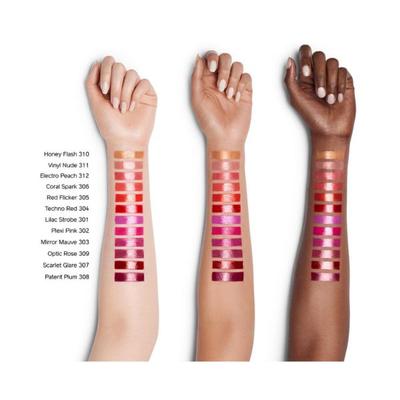 Shiseido LacquerInk Pigmented Lip Gloss 312 Electro Peach 6 ml - Lip Glosses