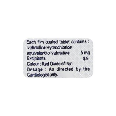 IVAREST 5mg Tablet 10's - Heart Failure-Oth