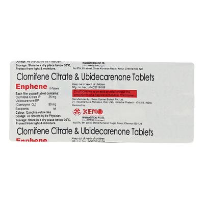 Enphene 25mg Tablet 10'S - Hormonal Therapy-Tro