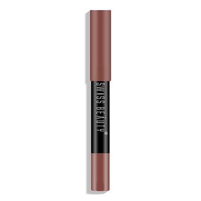 Swiss Beauty Stay On Lip Crayon - ( 19 Artist Nude) 3.5gm - Lipsticks