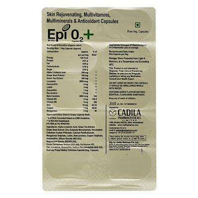 EPI O2+ Capsule 10's - Supplements-Vam