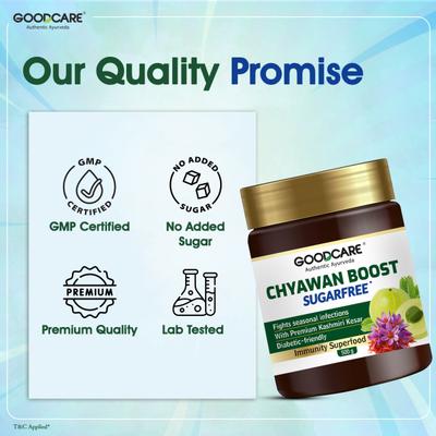 Goodcare Chyawan Boost SugarFree 500 g - Chyawanprash