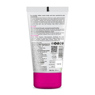 Wow Life Science Hair Vanish for Women 100 ml - Shaving & Hair Removal