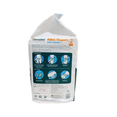 Himalaya Adult Diaper (M) 10's - Adult Diapers & Pads