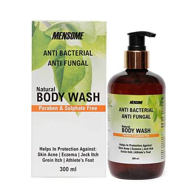Mensome Natural Anti Bacterial & Fungal Body Wash 300 ml - Shower Gels & Body Wash