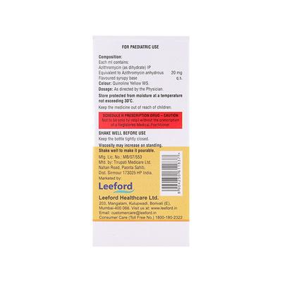 AZROLID 100 Oral Suspension 30ml - Bacterial Infections-Mac