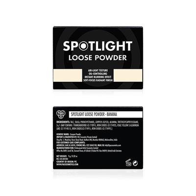 PAC Spotlight Loose Powder Banana 9 gm - Setting Spray